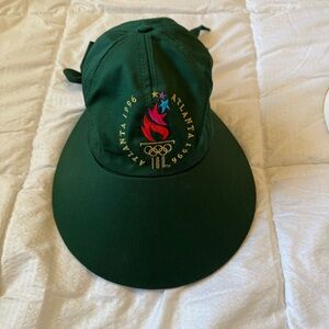 ATLANTA 1996 OLYMPICS green Sun Bonnet
